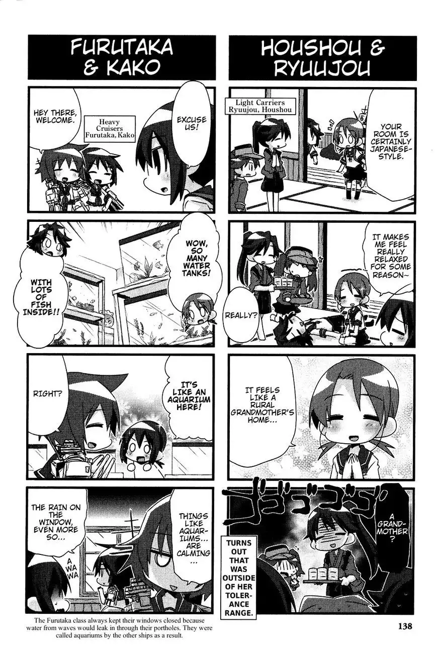 Kantai Collection - Kankore - 4-koma Comic - Fubuki, Ganbarimasu! Chapter 15.5 4